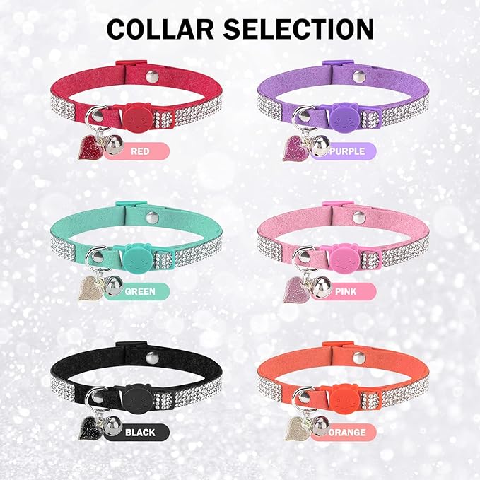 Rhinestone Cat Collar Breakaway - Image 7