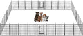 BestPet | Dog Playpen | 40 Inch, 32 Panels | Heavy Duty Metal Pet Exercise Pen by BestPet