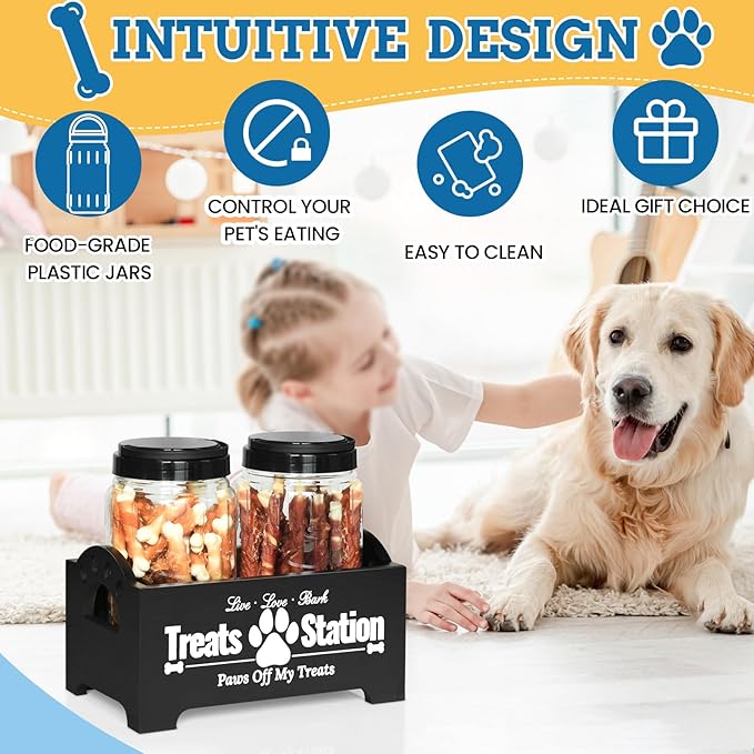 Dog Treat Container Dog Food Container - Image 2