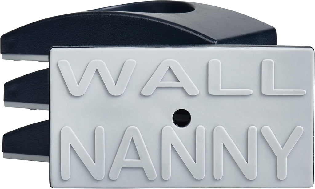 Wall Nanny - Baby Gate Wall Protector (Made in USA) Protects Walls and Doorways from Pet Gates - for Pressure Mounted Indoor Safety Baby Gates - Gray