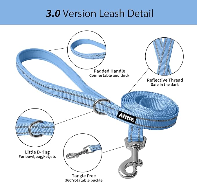 AIITLE No Pull Dog Harness and Leash Set, Step in Adjustable Dog Harness - Image 5