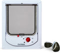 Cat Mate 4-Way-Locking Electromagnetic Cat Flap (254), White