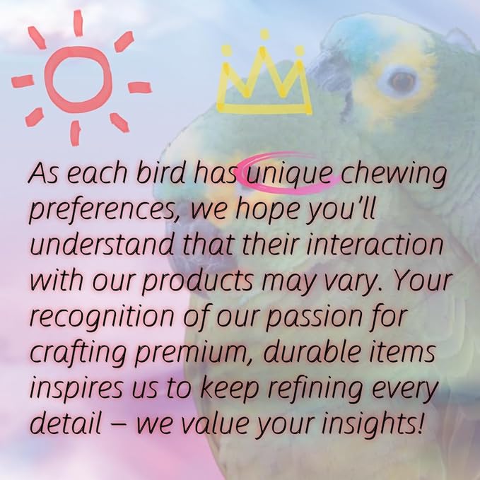 24Pcs Fatty Bagels Bird Toys for Parrots Durable Cardboard Chewing Shredding - Image 5