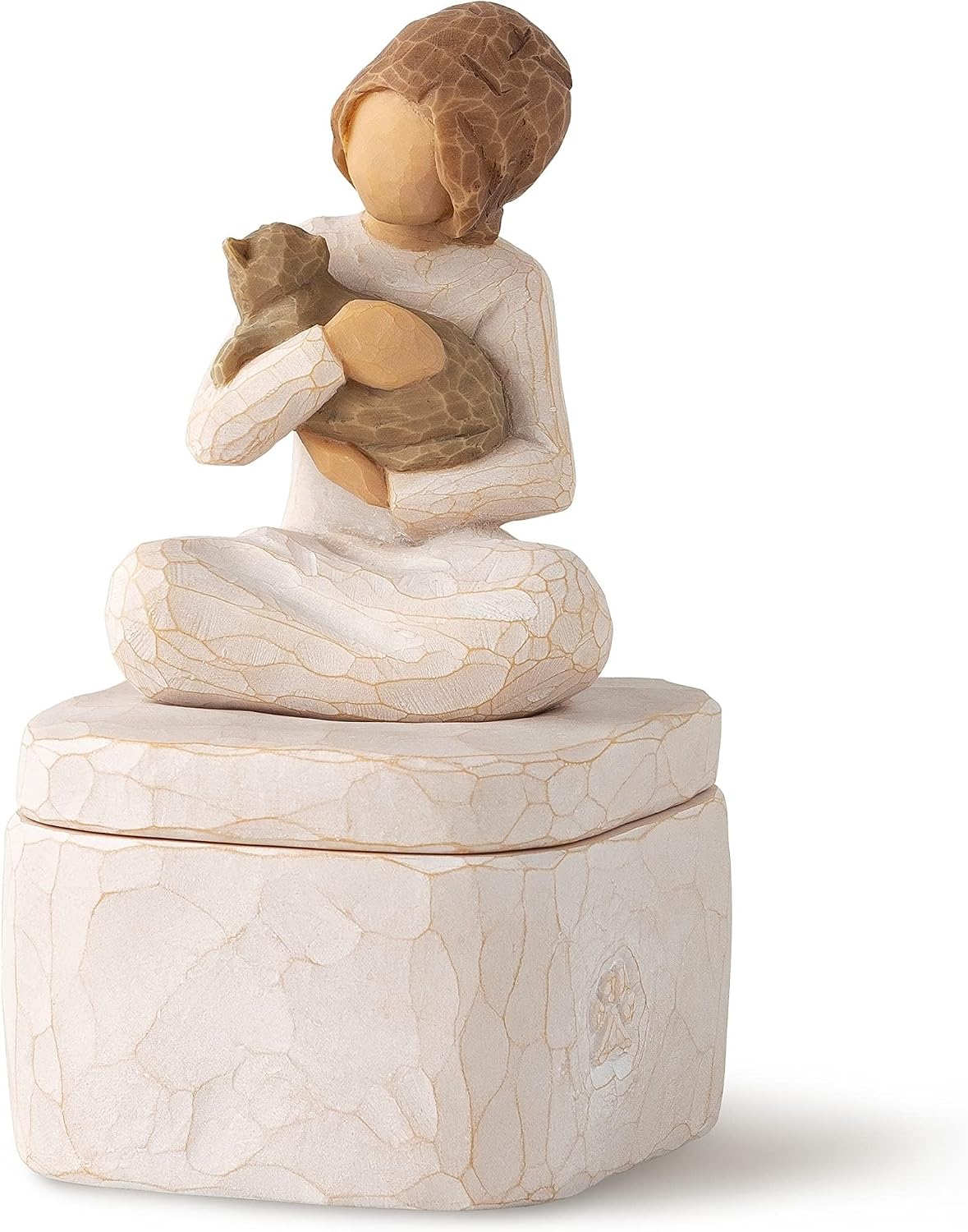Willow Tree True Keepsake Box, Sculpted Hand-Painted Bas-Relief Box