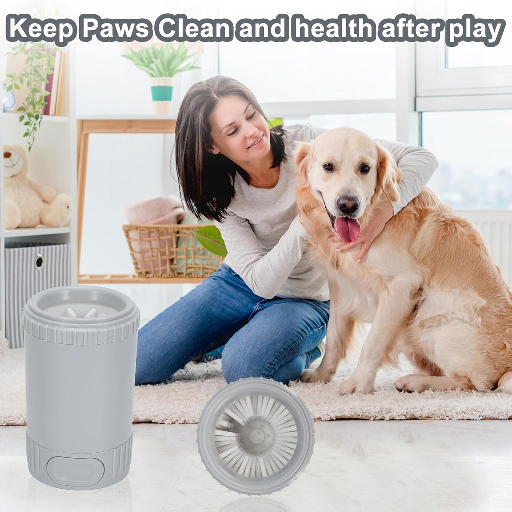 Dog Paw Cleaner, Grey