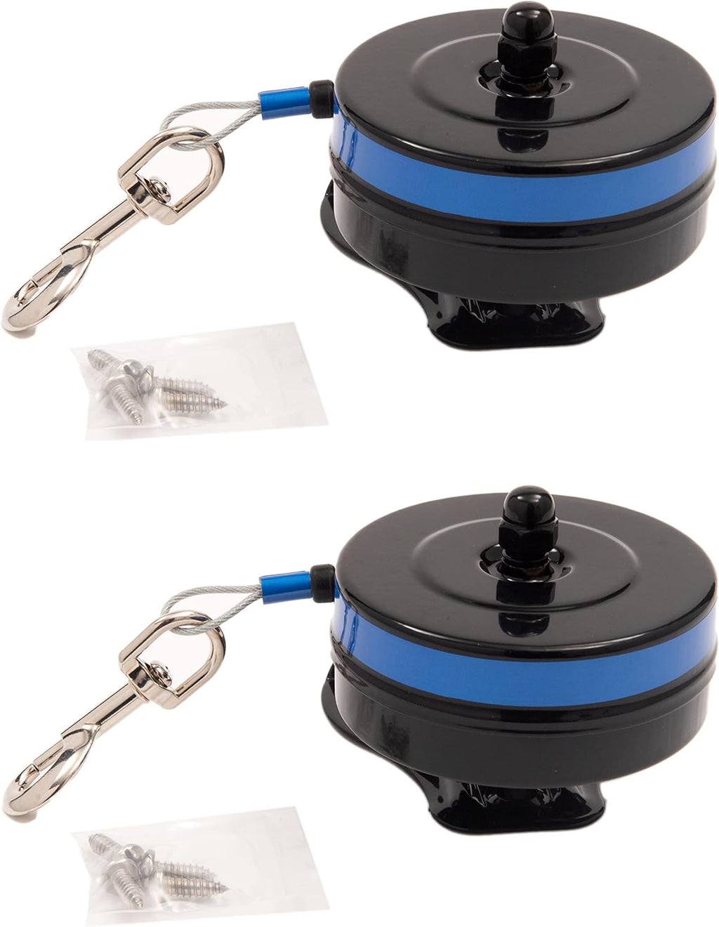 Lixit® Bracket Mount and Stake Retractable Leash Tie Outs for Dogs (Large (Pack of 1), Bracket)