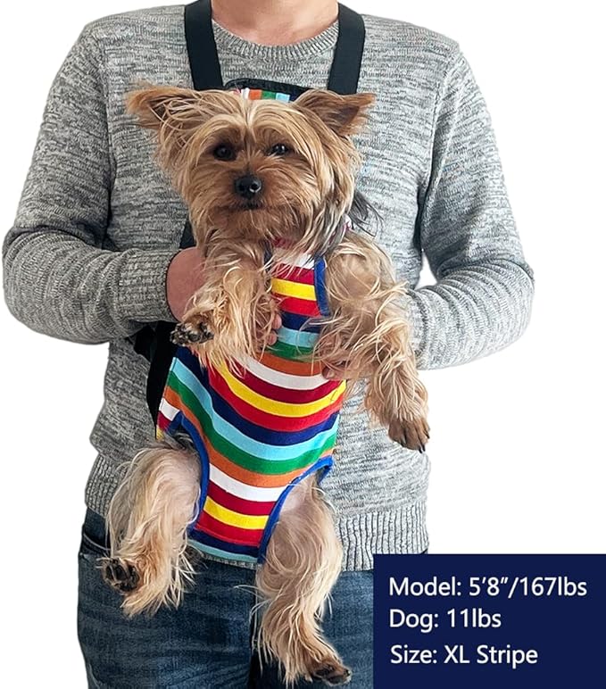 Leconpet Pet Carrier Backpack, Legs Out Adjustable Pet Front Cat Dog Carrier - Image 4