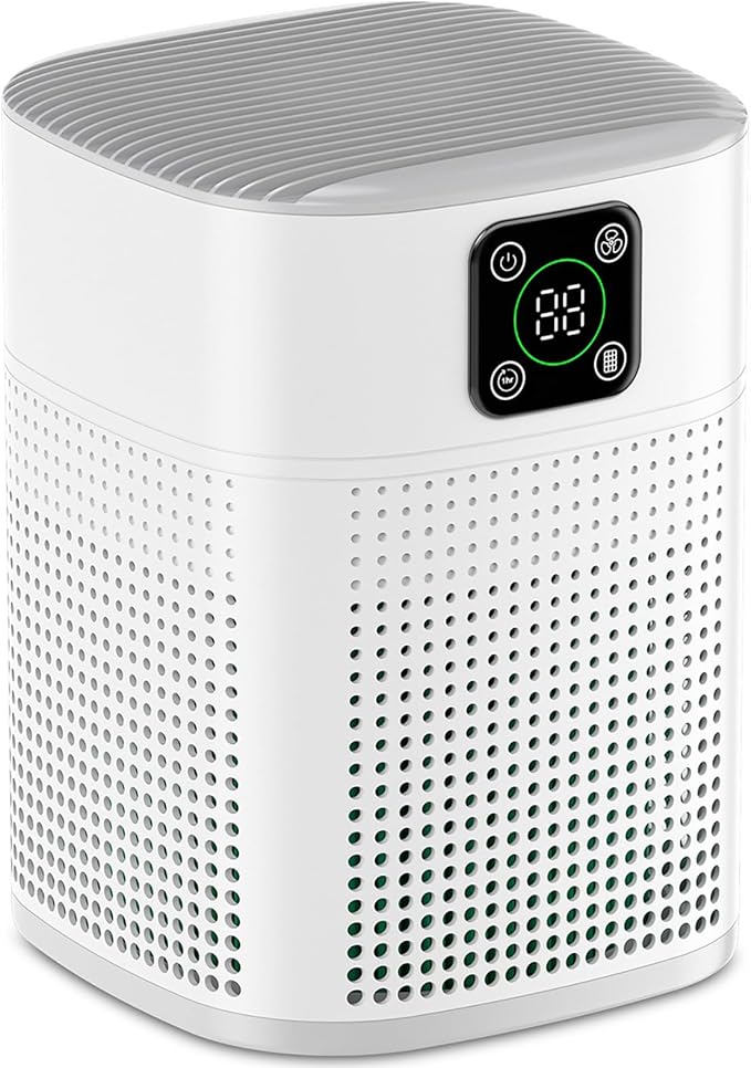 Air Purifiers for Bedroom, Honeyuan H13 HEPA Air Purifier for Home Large Room by HONEYUAN