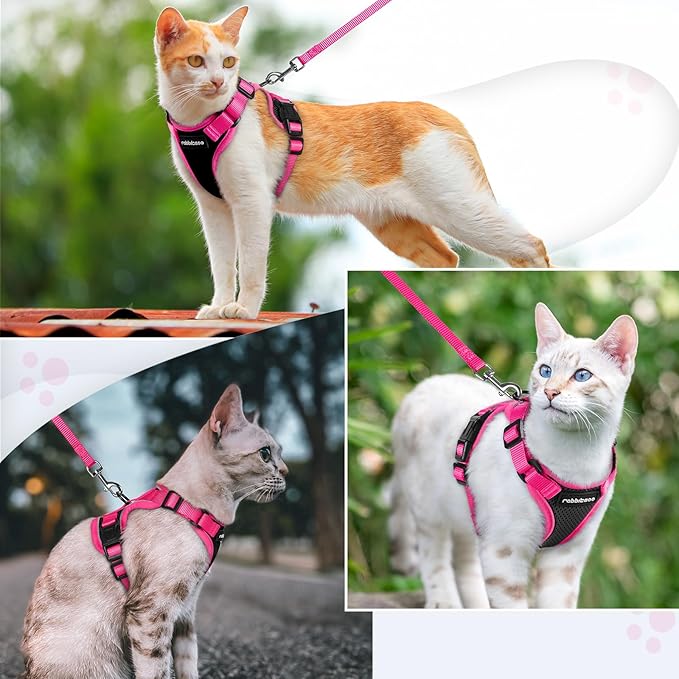 rabbitgoo Cat Harness and Leash Set, Escape Proof Soft Adjustable Vest Harnesses - Image 8