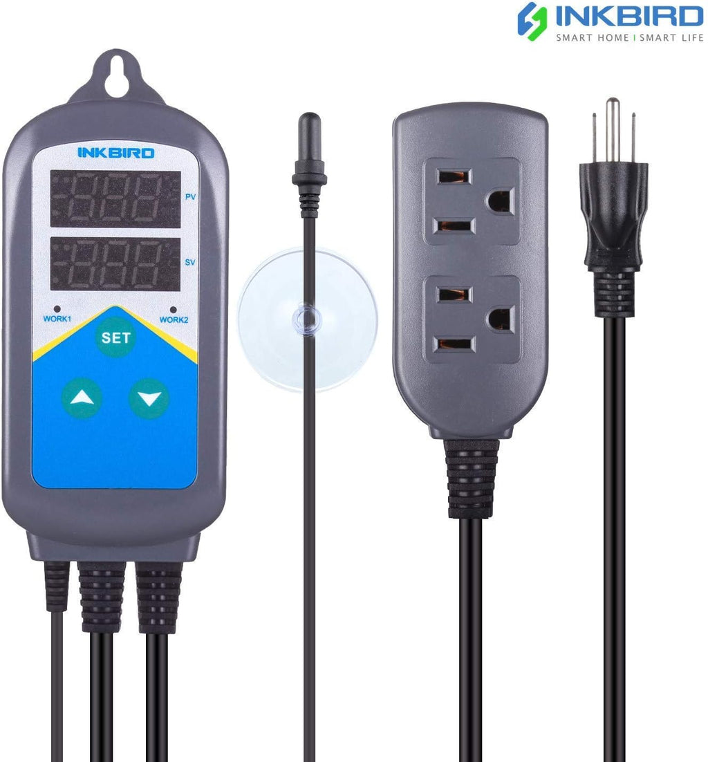 Inkbird Temperature Controller Electronic Heating Thermostat Aquarium Probe