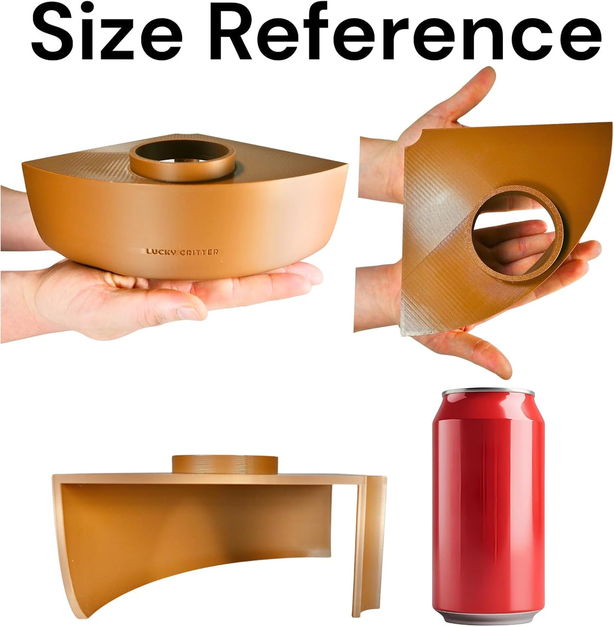 Reptile Corner Underground Cave Viewing Hide | Hognose Snake, Corn Snake & Leopard Gecko Hideout Reptile Habitat Tank Enrichment | Decor Decoration Accessories Supplies Toys Ornaments