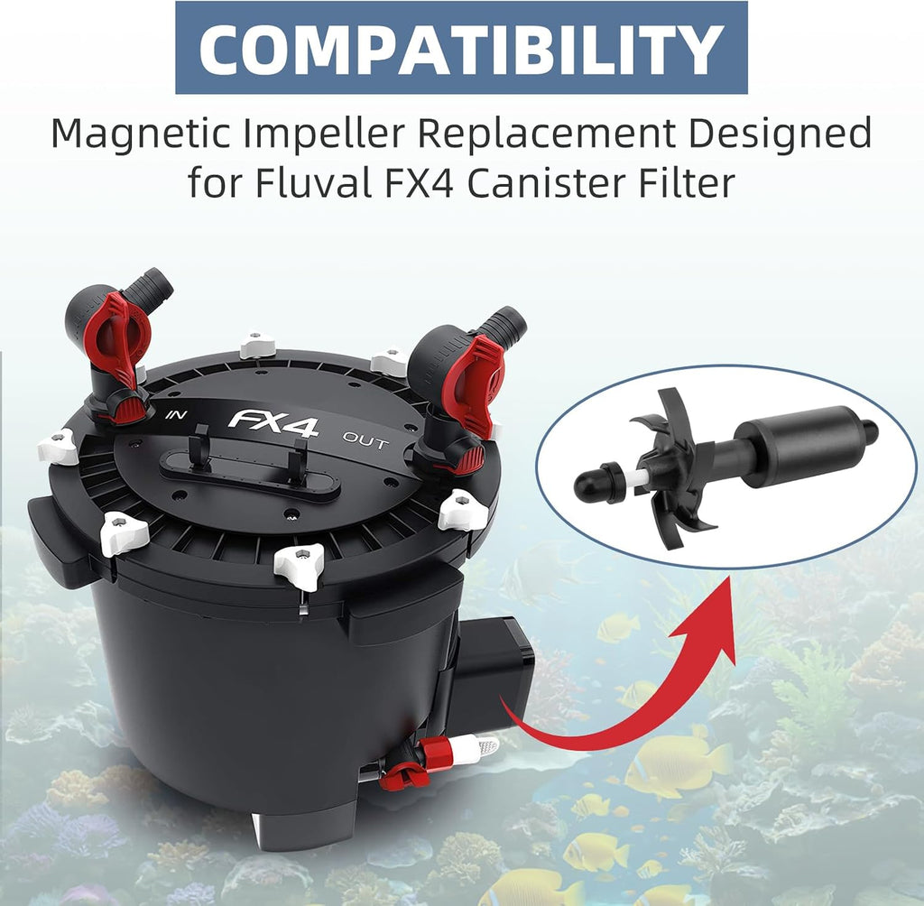 A20208 Magnetic Impeller Assembly for Fluval FX4 Canister Filter A214
