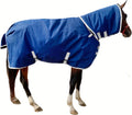 1200D Oxford Warm-Keep Horses Turnout Blanket with Detachable Neck Cover，Heavy Weight Winter Turnout ，Horse Care Blanket Horse Rain Sheet (145CM)