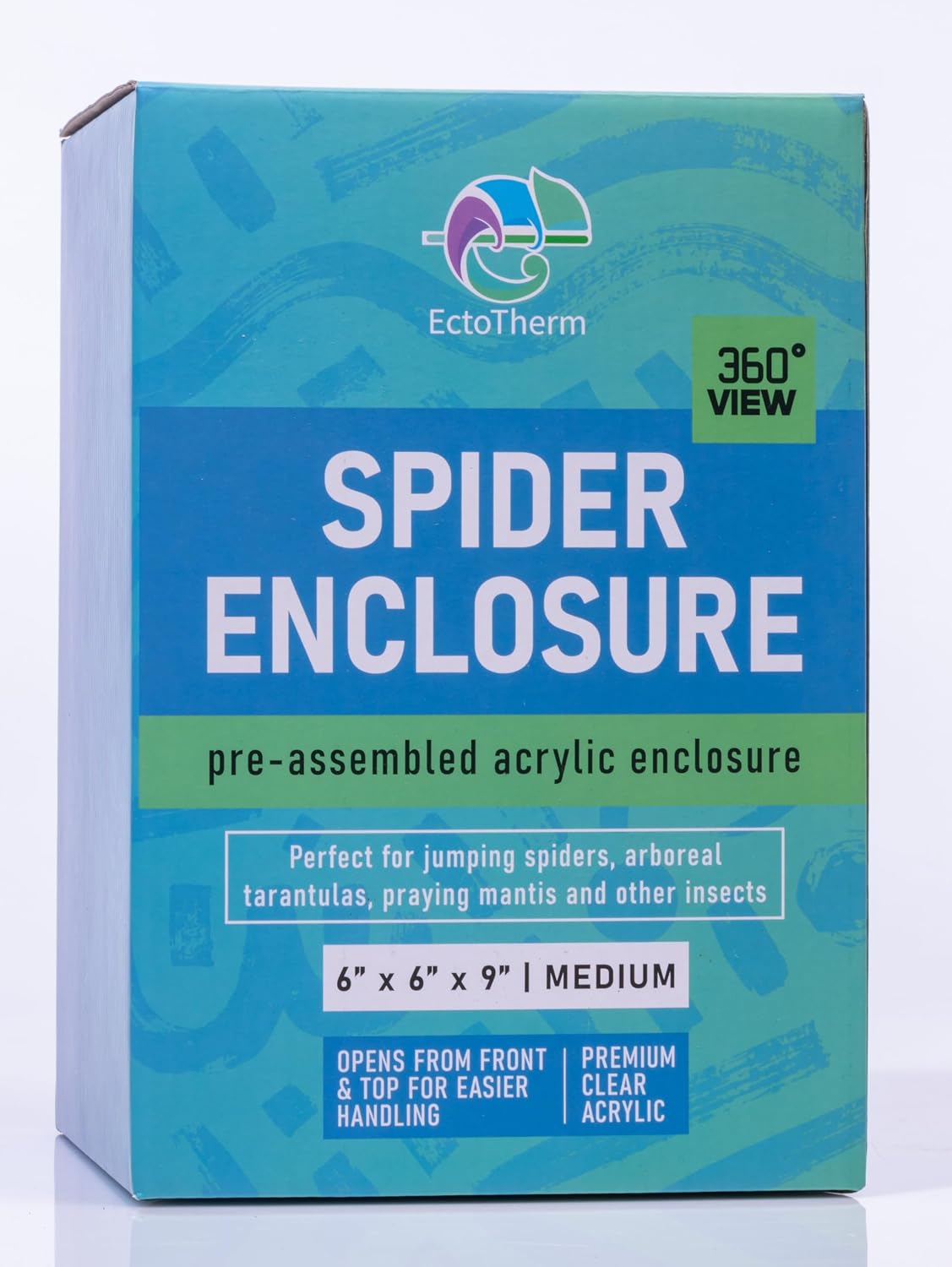 EctoTherm Arboreal Jumping Spider Enclosure and Arboreal Tarantula Enclosure