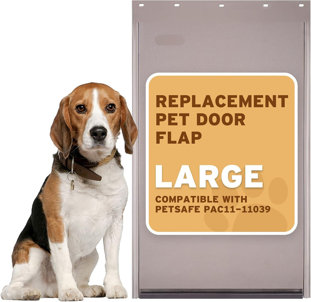 Large Dog Door Replacement Flap Petsafe PVC 16 7/8" x10 1/8" Weatherproof