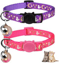 2PCS Breakaway Cat Collars by Baeuppit