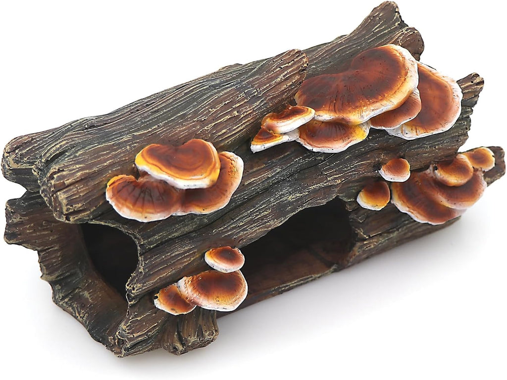 AQUA KT Reptile Tree Hollow Hideout Mushroom Ledge Rock for Lizard Snake
