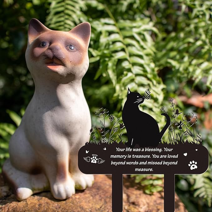 Pet Cat Memorial Grave Markers - Image 6