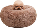 BODISEINT Modern Soft Plush Round Pet Bed by BODISEINT