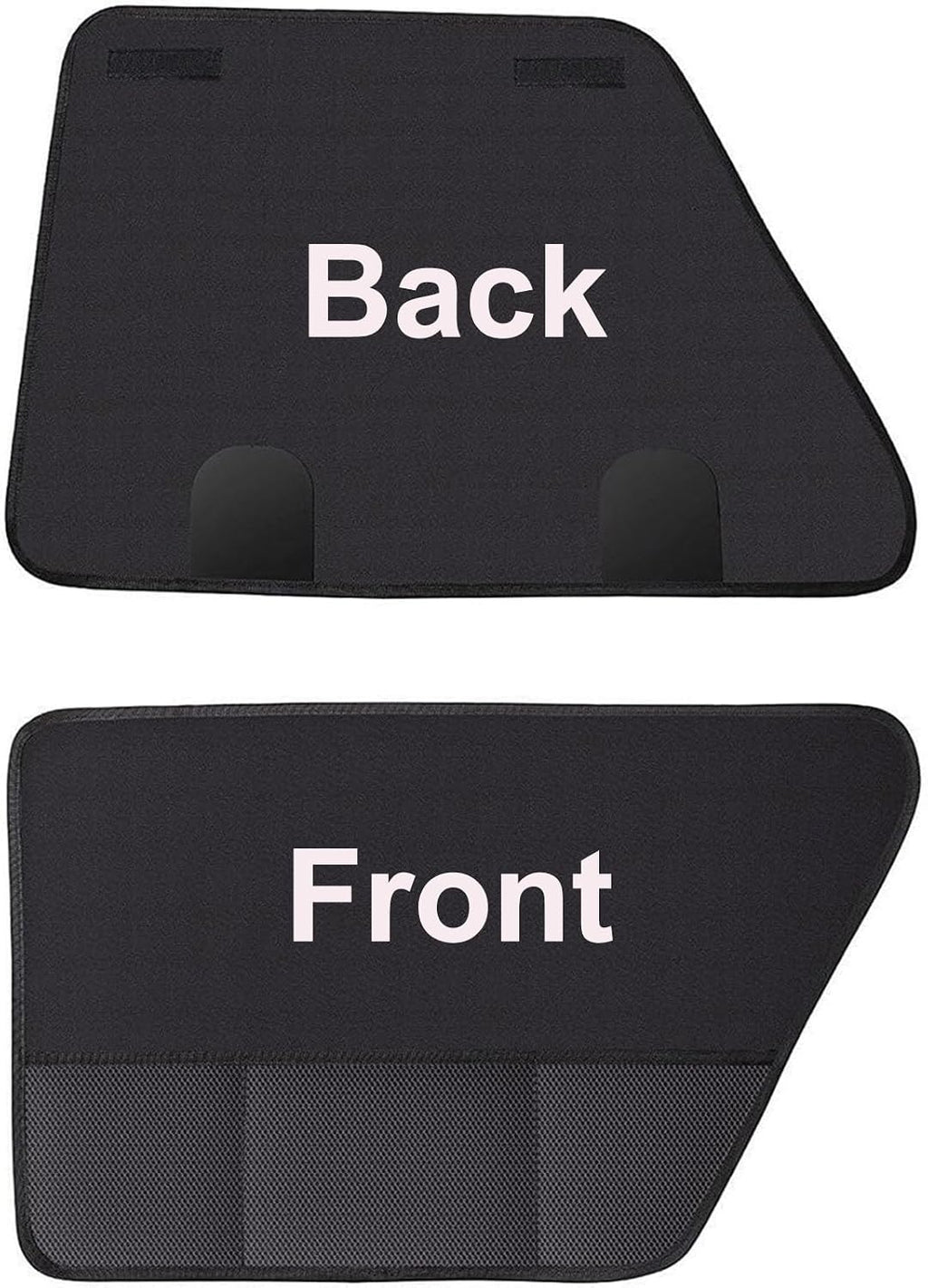 Dog Car Door Protector - Waterproof, Durable 600D Oxford Cover with Anti-Scratch Guard - 29" x 22" - 2 Pack