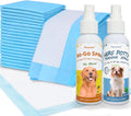 Petstoral Dog Potty Training Spray Set with Disposable Potty Pads, 1 Pack