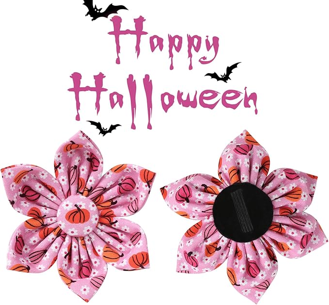 Halloween Pumpkin Dog Collar - Image 4