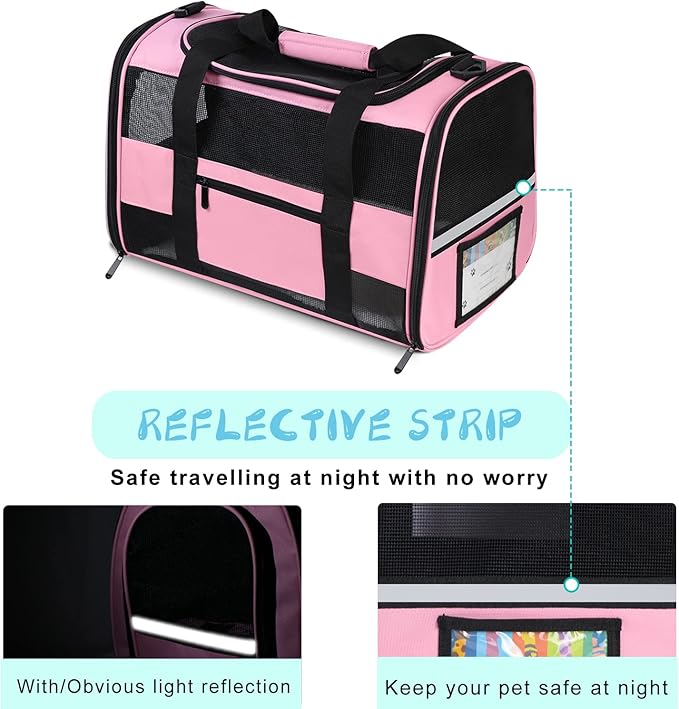 Cat Carrier Pet Carrier Airline Approved - Image 3