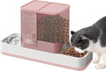 Yummy Sam Automatic Small Pet Feeder and Water Dispenser, 2 in 1 Gravity Cat by YummySam
