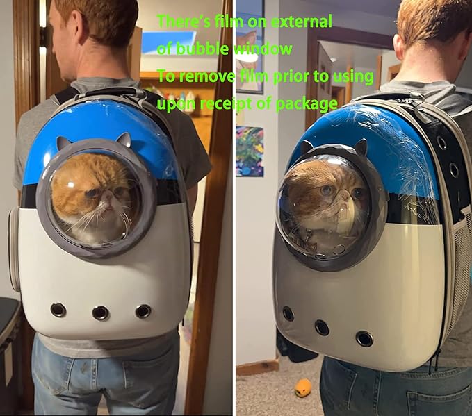 Expandable Cat Carrier Backpack, Backpack - Image 7