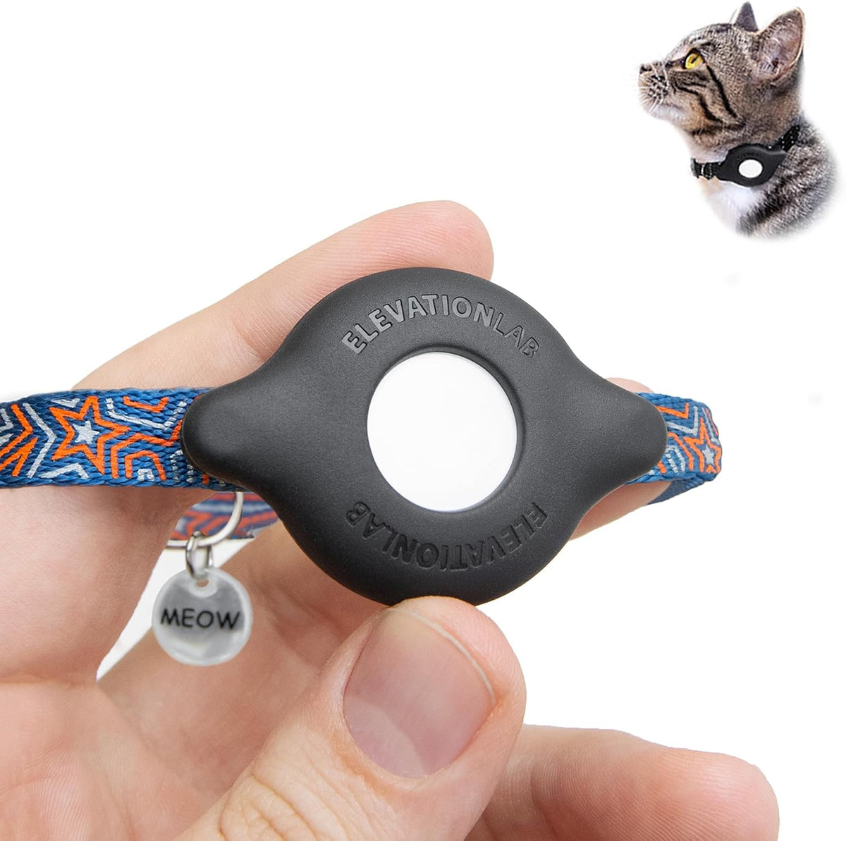 AirTag Cat Collar Holder | Elevation Lab