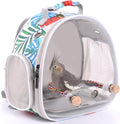Bird Carrier Backpack with Rope Perch, Portable Bird Travel Carrier Backpack by ORIZZP
