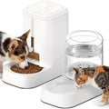 JUNSPOW Automatic Cat Feeder & Water Dispenser Set (Bowl not Included)