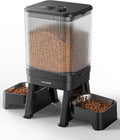 oneisall Automatic Cat Feeder for 2 Cats Pets, 32 Cups/7L