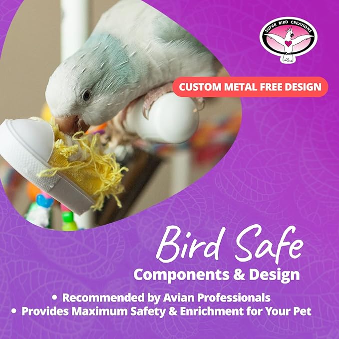 Super Bird Creations SB50010 Sneaker Bird Toy - Image 7