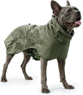 Waterproof Dog Raincoat, Windproof Puppy Rain Coat Jacket with Mesh Lining