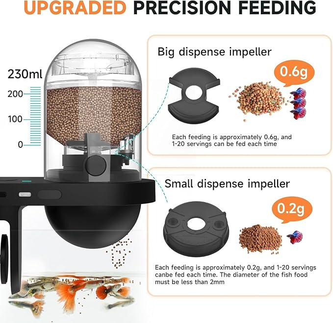hygger WiFi Automatic Fish Feeder - Image 5