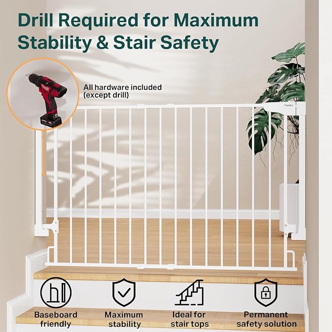 Cumbor Expandable 31.6-48" Baby Gate - Image 4