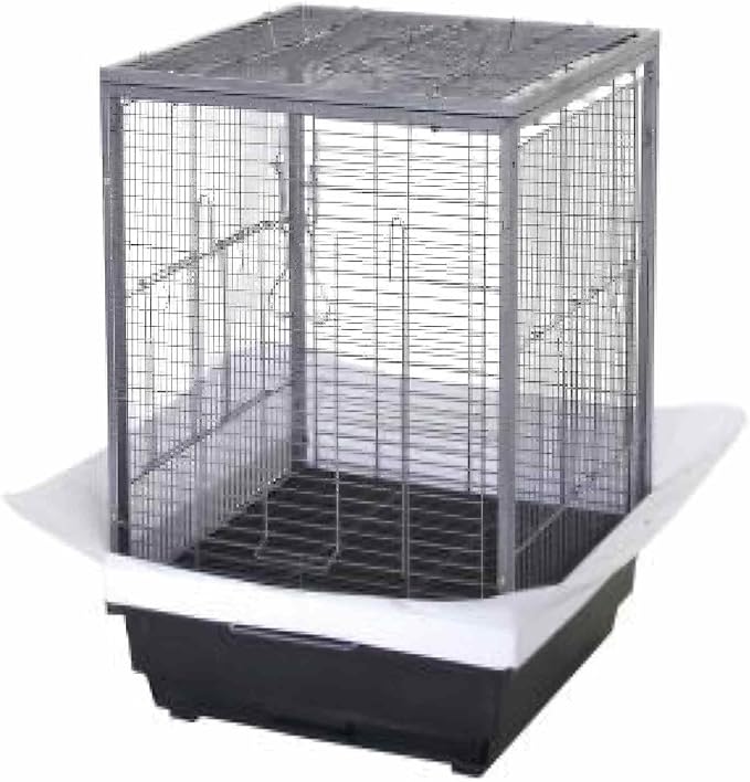 Metal Bird Cage 24 Inch High, Parrot Cage - Image 8
