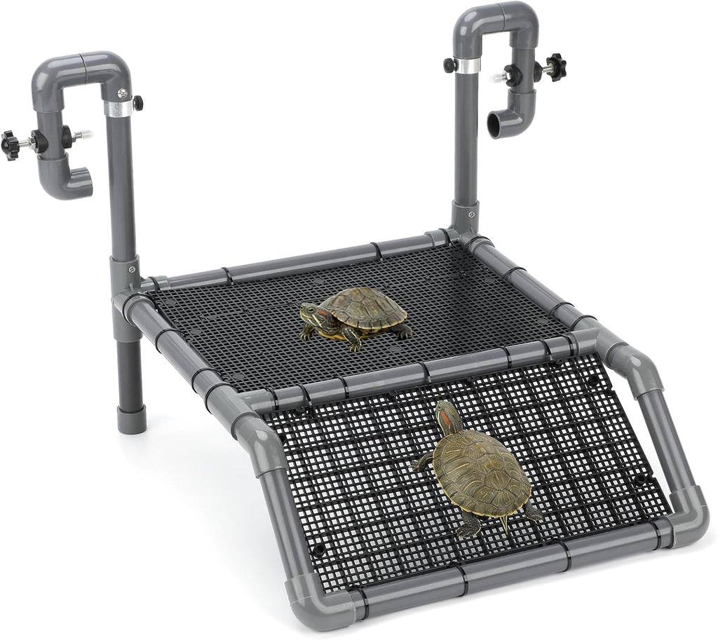 SKARUS Large Hanging Turtle Basking Platform for 55-150 Gallon Tanks