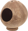 Totority Hamster Hideout Natural Coconut Shell House 5.11X4.72X4.72in