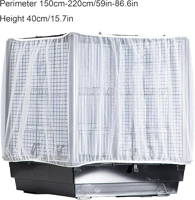 Large Bird Cage Net, Adjustable Soft Airy Mesh Net, Bird Cage Seed Catcher - Image 3