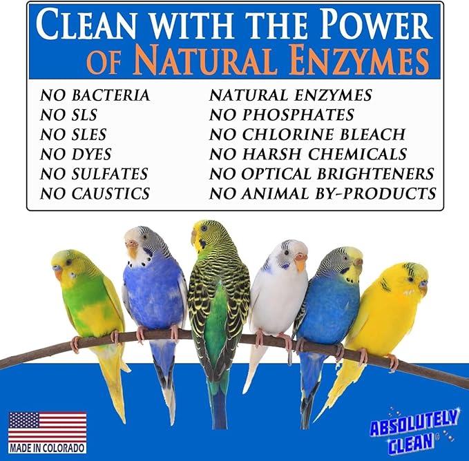 Absolutely Clean Amazing Bird Cage Cleaner and Deodorizer - Image 5