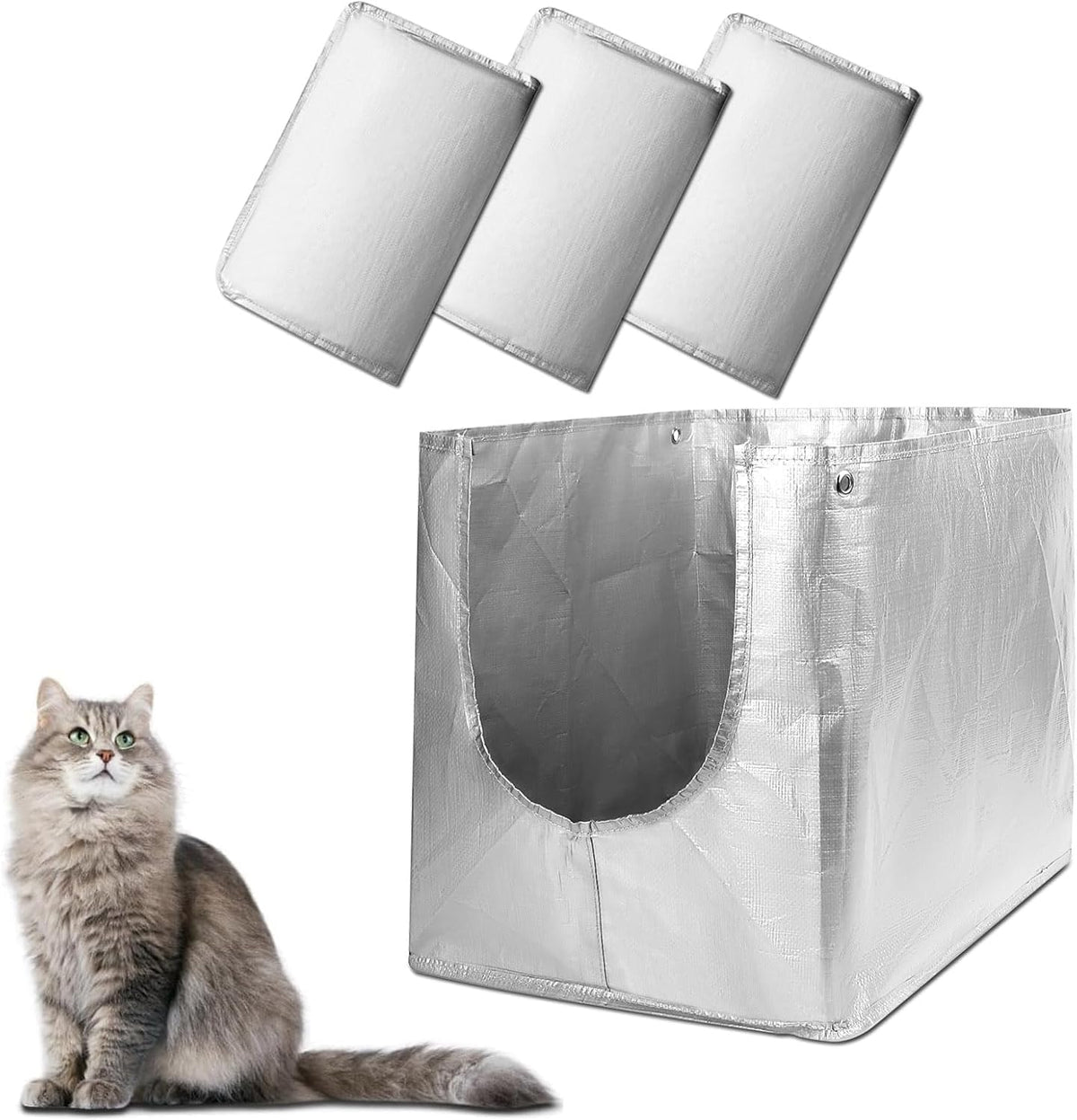3 Pack Liner F Compatible with Modkat Flip Litter Box