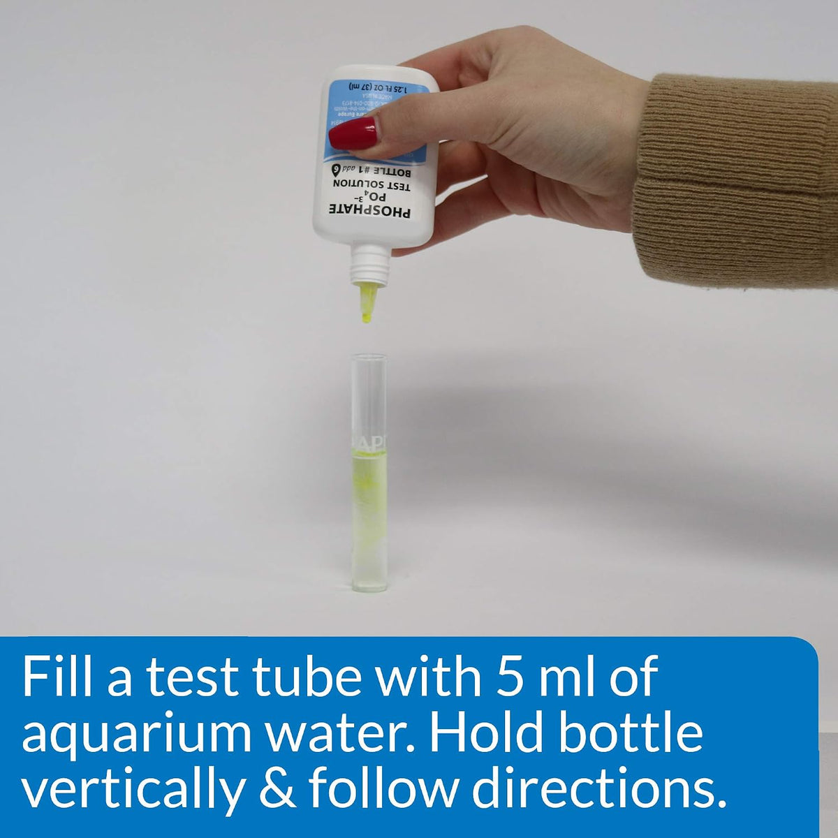 API Phosphate Test Kit For Freshwater And Saltwater, 64 OUNCES