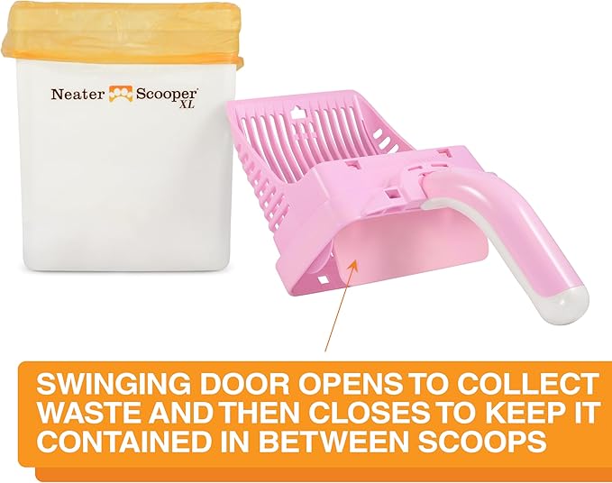 Neater Pet Brands Neater Scooper XL Cat Litter Scoop, 15 Refill Bags – - Image 3