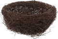 balacoo Rattan Bird Nest Decor Handmade Simulated Bird Nest Photo Prop and Table Decor for Birdcage Desk Tree Garden Easter Wedding Party Crafts 7.87 X 7.87 X 4.33 in