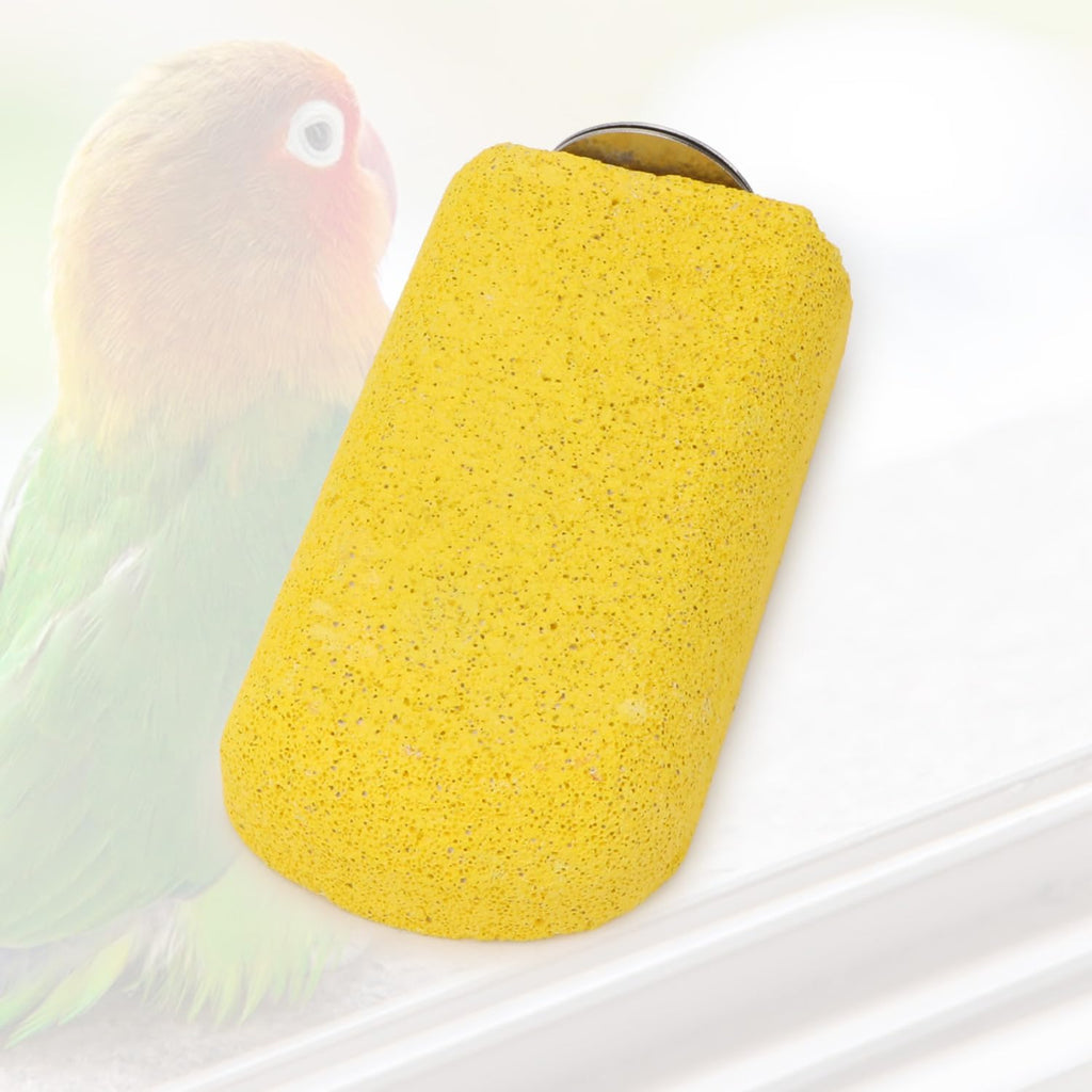 Hypeety Bird Beak Grinding Stone Cage Calcium Mineral Paw Grinding Block
