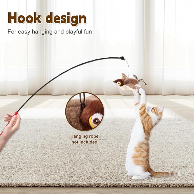 Chirping Bird Cat Toy - Image 7