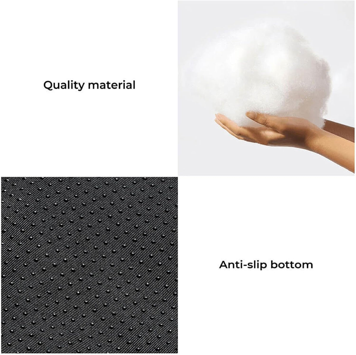 FUNNY FUZZY Dog Couch Bed, Calming Luxurious Pet Sofa Bed Cover Washable