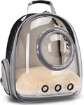 Bubble Cat Carrier Backpack, Transparent Pet Carrier Backpack by ORIZZP